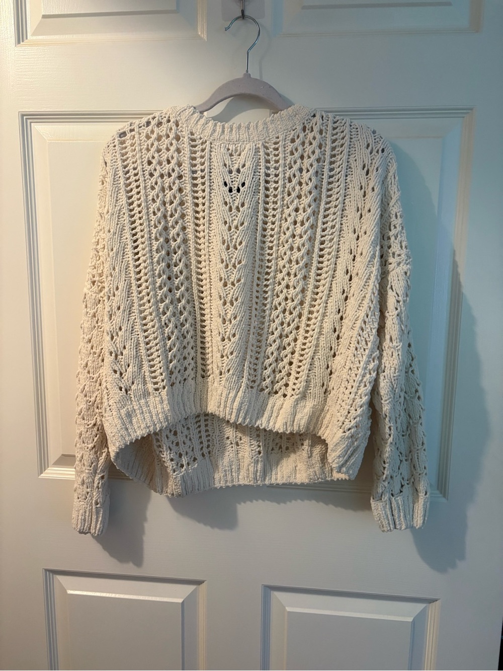 Kendall + Kylie white sweater